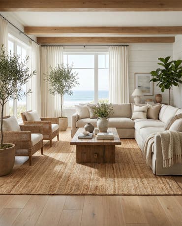  10' x 13' 11  Hand Braided Jute Luxe Rug