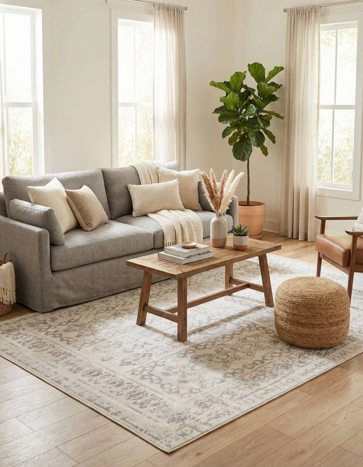 Detail image of  6' x 9' Oxford Rug