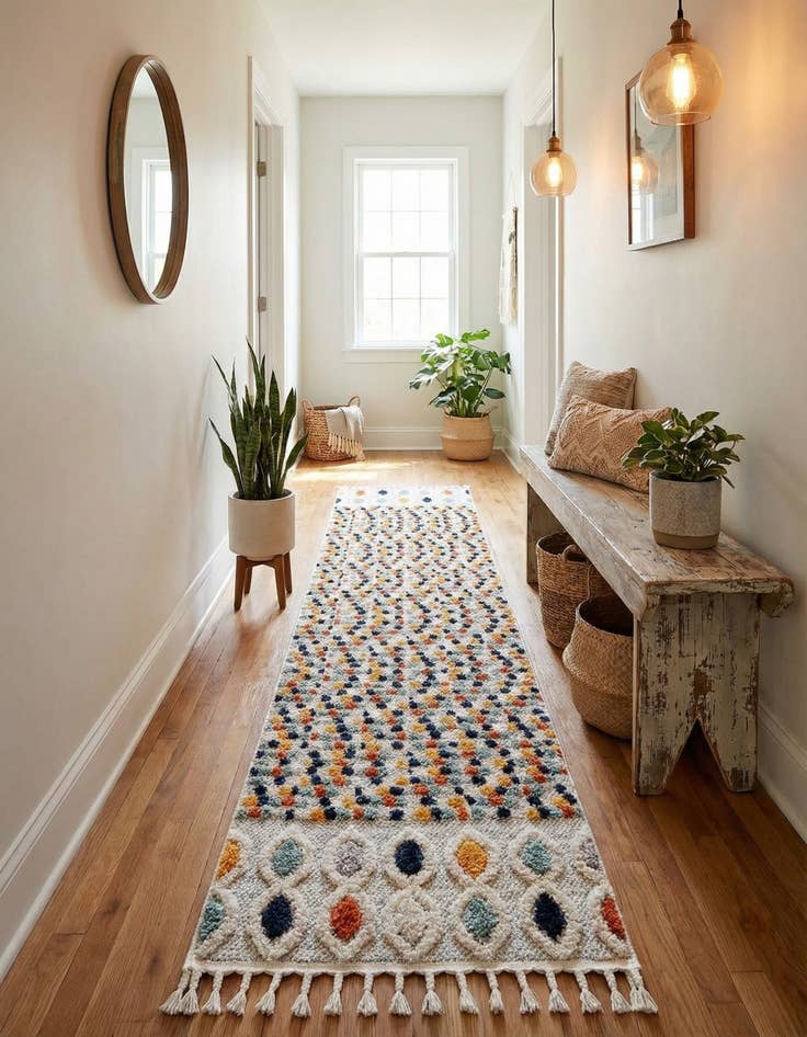 Detail image of 2' 7 x 19' 8 Cherokee Runner Rug