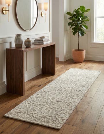 2' 9 x 8' 10 Hand Knotted Darya Runner Rug