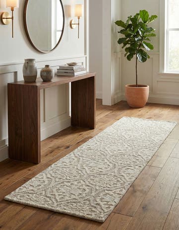 2' 9 x 8' 10 Hand Knotted Darya Runner Rug