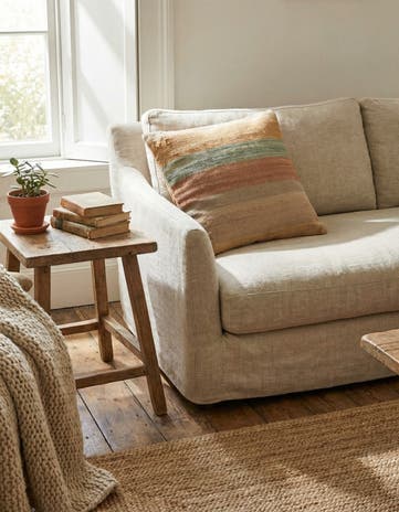 1' 6 x 1' 6 Hand Woven Pillow Wool Square Rug