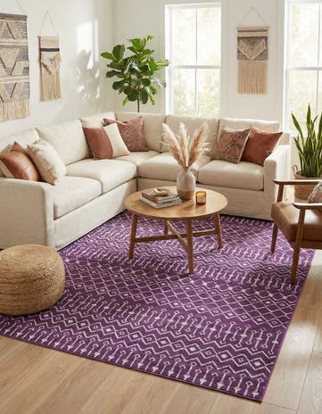 10' x 13' Kasbah Trellis Rug