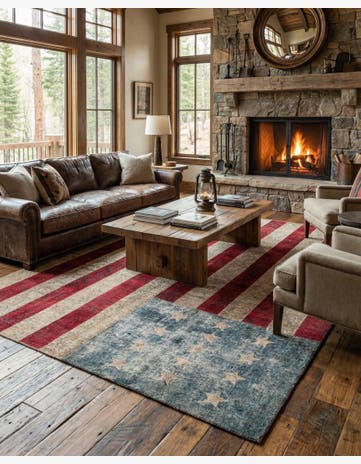 8' 1 x 10' Hand Knotted Ultra Vintage Persian Wool Rug