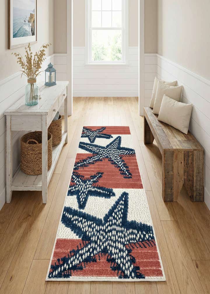 2' x 6' Easy-Clean Belize Indoor / Outdoor Runner Rug