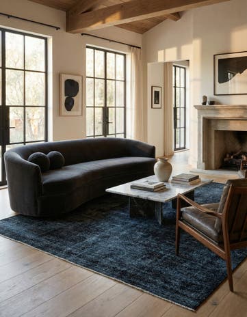 9' 4 x 12' 10 Hand Knotted Ultra Vintage Persian Wool Rug
