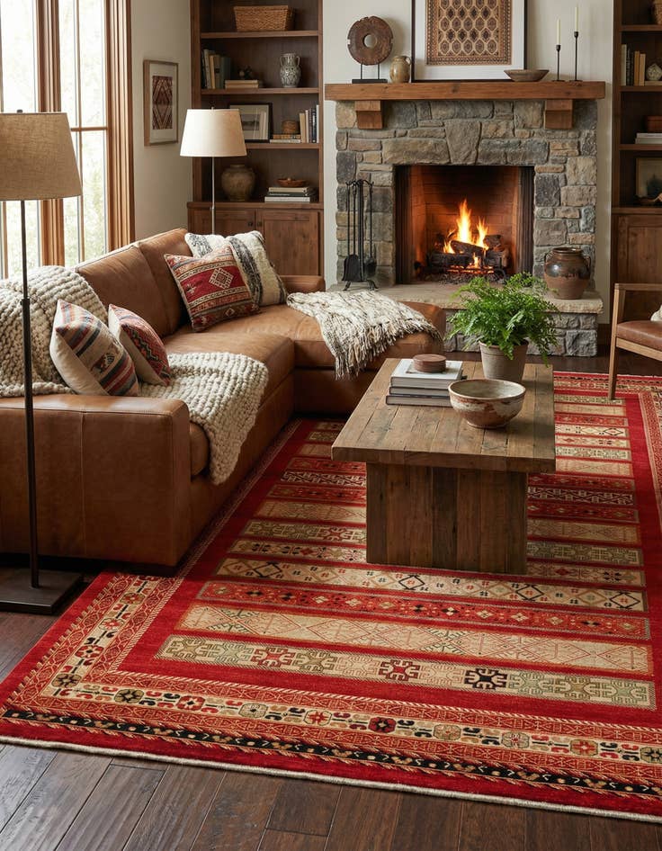 Detail image of  10' 6 x 16' 5 Kashkuli Gabbeh Rug