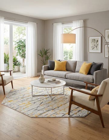 7' 10 x 7' 10 Finsbury Octagon Rug