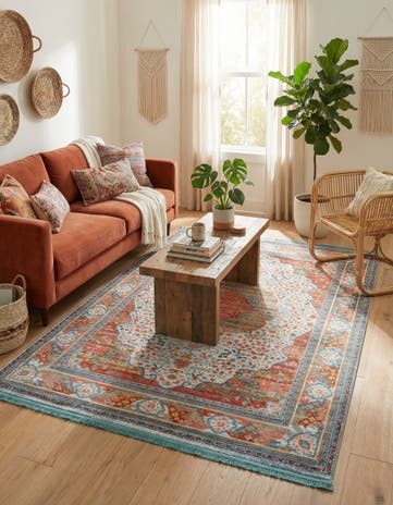 4' 3 x 6' Santiago Rug