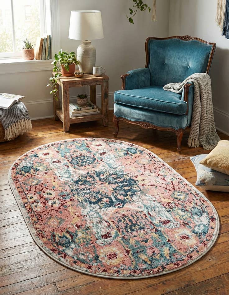 Detail image of 3' 3 x 5' 3 Charleston Oval Rug