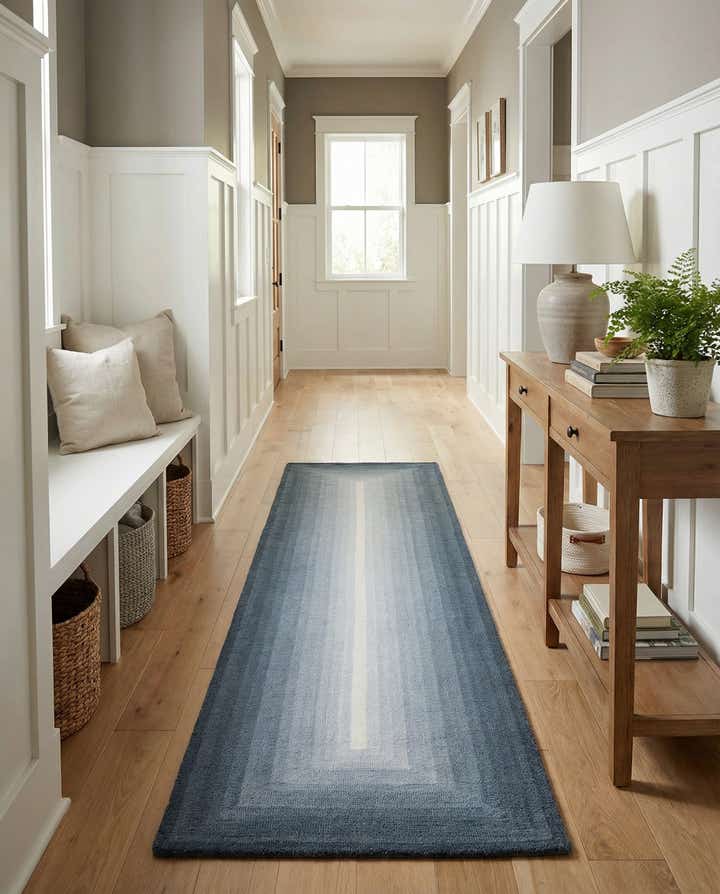 2' 7 x 12' Ombre Wool Runner Rug