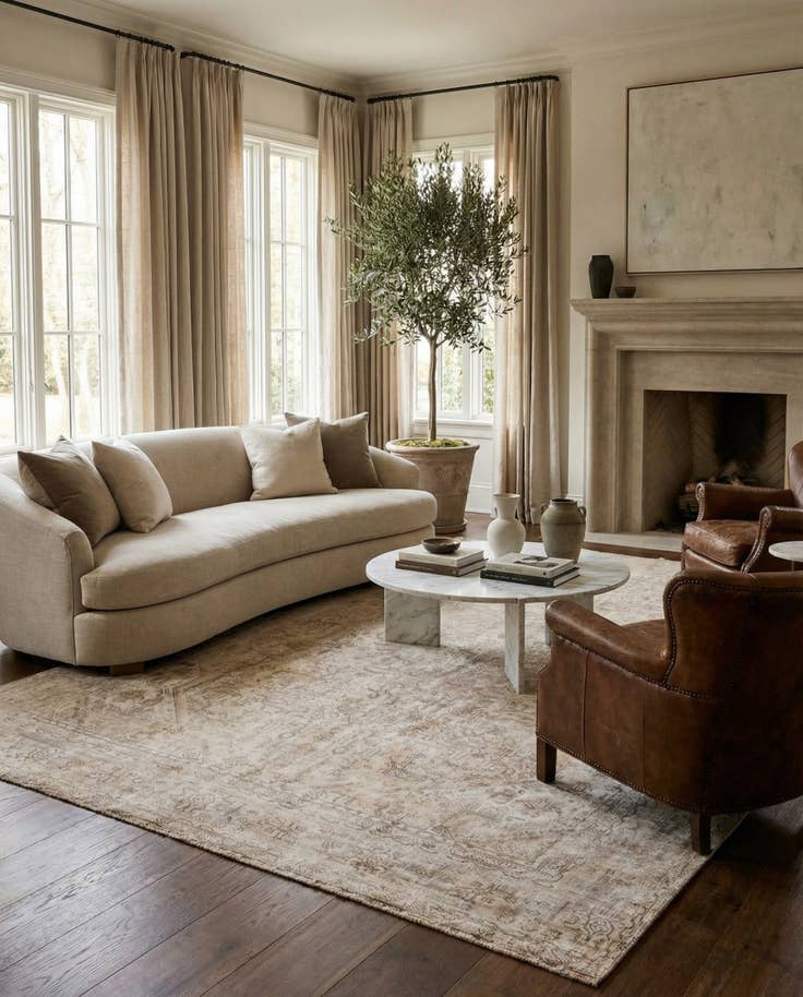 Detail image of 9' 3 x 12' 6 Hand Knotted Ultra Vintage Persian Wool Rug