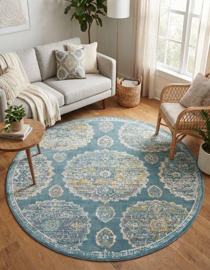 Detail image of  8' 2 x 8' 2 Paragon Round Rug