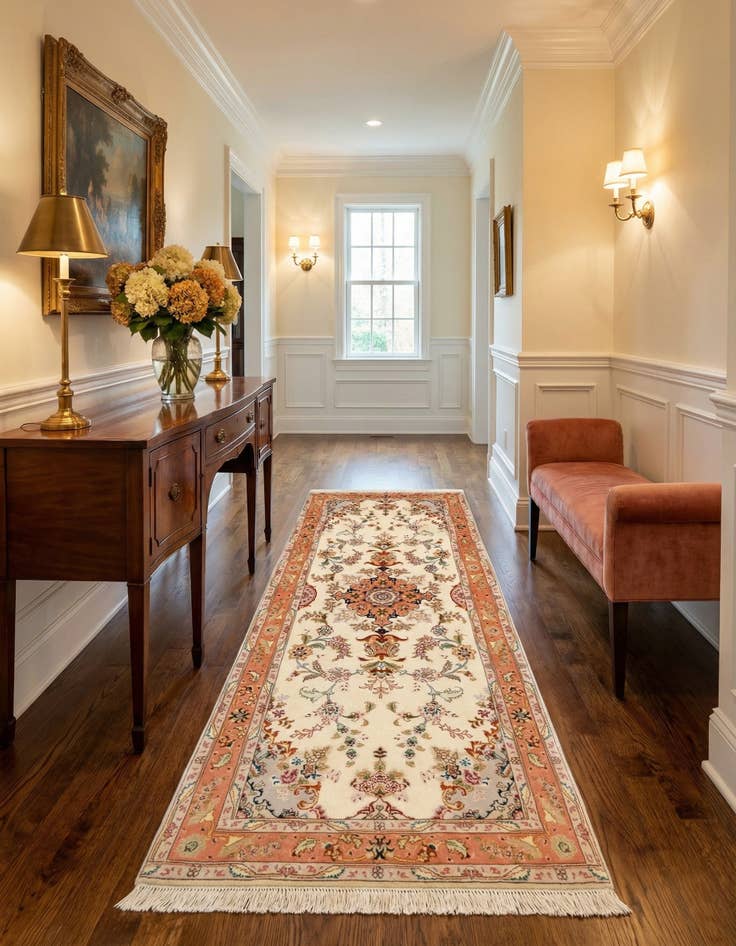 Detail image of 2' 7 x 6' 11 Tabriz Runner Rug