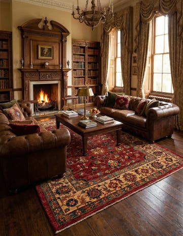 6' 1 x 8' 5 Sara Wool Rug