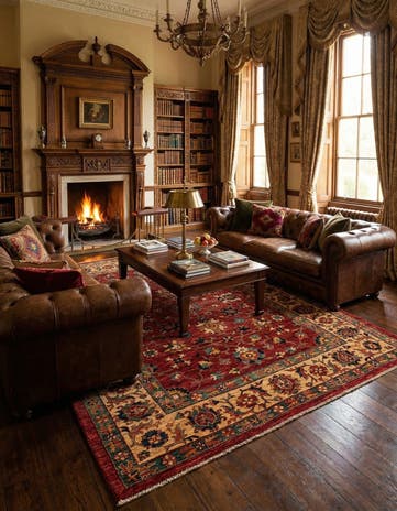 6' 1 x 8' 5 Sara Wool Rug