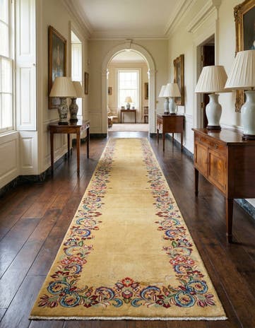 2' 6 x 21' 11 Tabriz Runner Rug