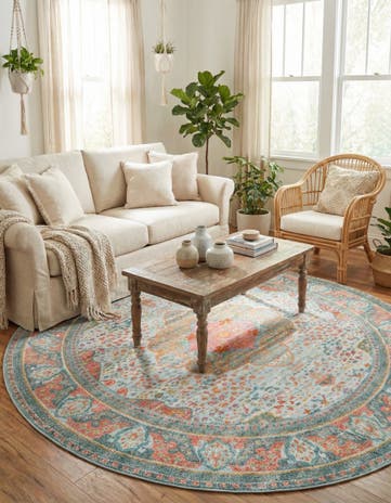 8' x 8' Santiago Round Rug