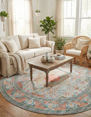 8' x 8' Santiago Round Rug