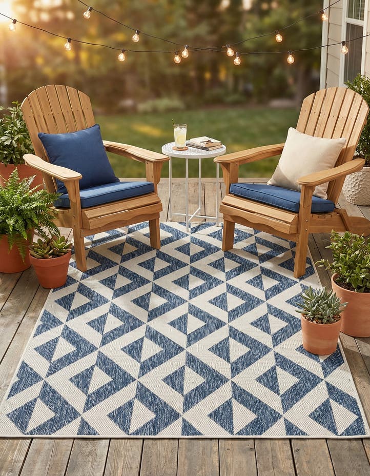 4' x 6' Easy-Clean Jill Zarin Napa Indoor ...
