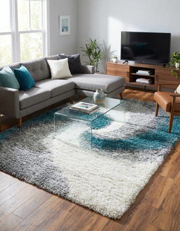 7' 10 x 10' Soft Touch Shag Rug