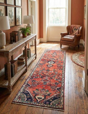 2' 2 x 8' 10 Hamedan Runner Rug