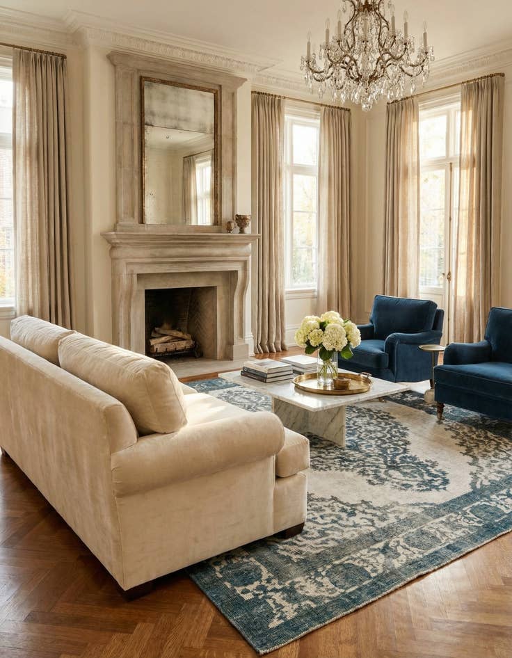 Detail image of 10' x 12' 3  Hand Knotted Ultra Vintage Persian Wool Rug