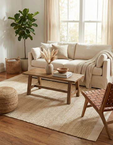 5' 1 x 8' Hand Woven Lariat Rug