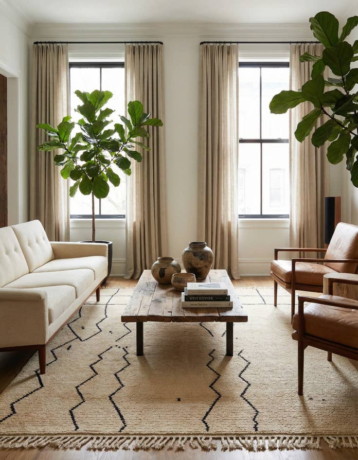 Detail image of 5' 10 x 7' 8  Hand Knotted Darya Wool Rug