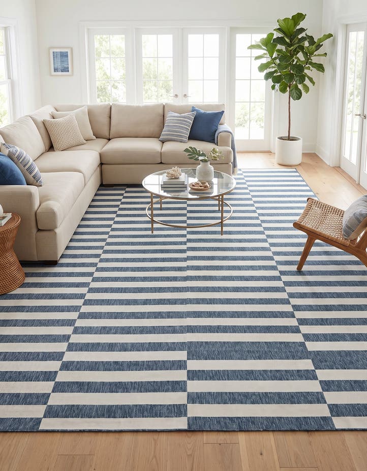 12' x 12' Easy-Clean Ribbon Indoor / Outdoor...