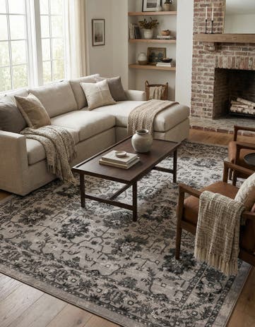 Light Gray Lucerne Rug