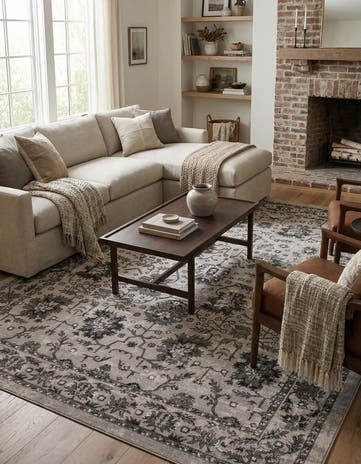 Light Gray Lucerne Rug