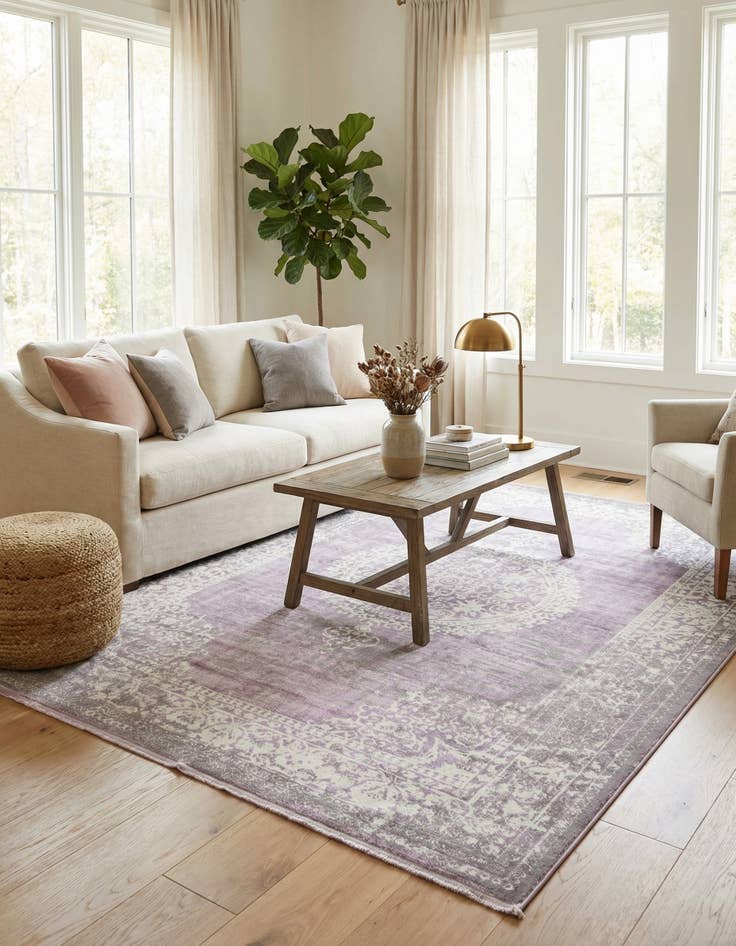 Detail image of  7' x 10' Modern Classical Rug