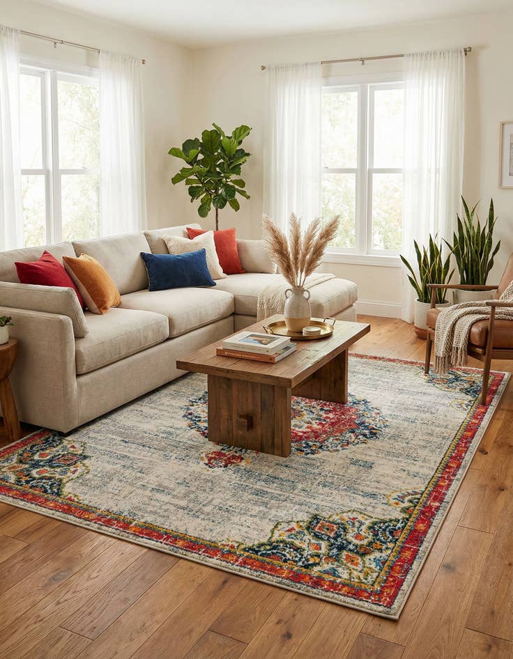 Detail image of  7' 10 x 11' Madeline Rug