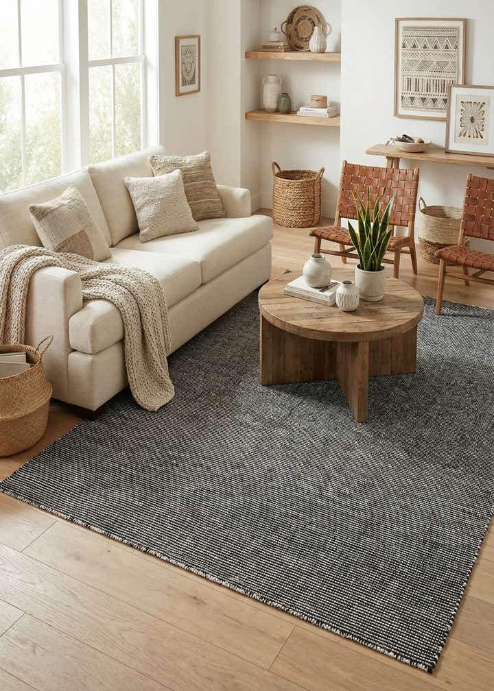 6' 1 x 9' Easy-Clean Jill Zarin Palm Springs Indoor / Outdoor Rug