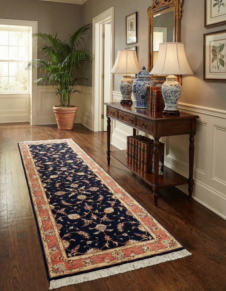 Detail image of 2' 4 x 8' 4 Tabriz Runner Rug