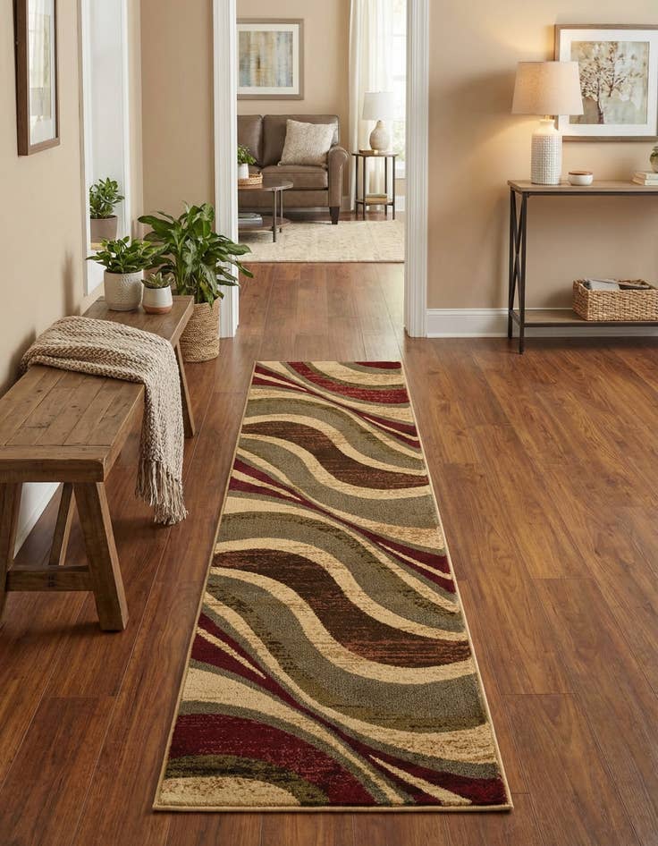 Detail image of 2' x 8' Coffee Shop Runner Rug