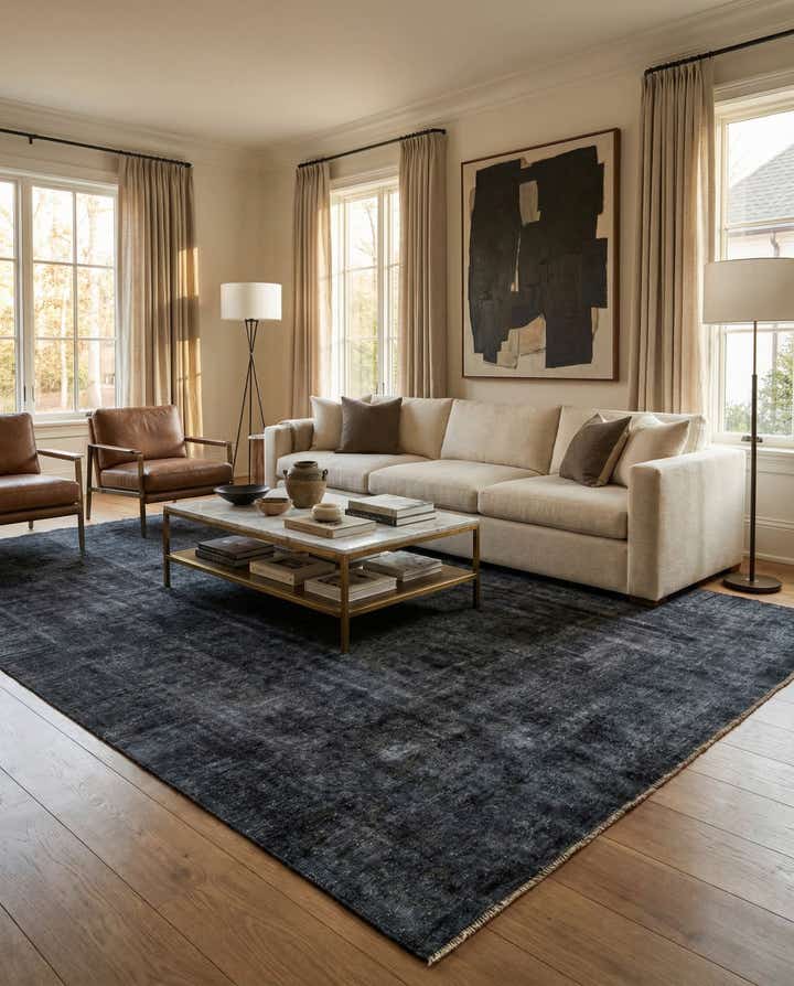 9' 2 x 12' 9 Hand Knotted Ultra Vintage Persian Wool Rug