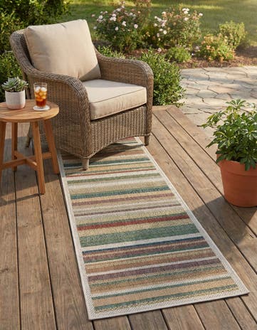 2' x 7' 10 Easy-Clean Baja Indoor / Outdoor Runner Rug