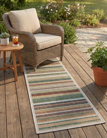 2' x 7' 10 Easy-Clean Baja Indoor / Outdoor Runner Rug