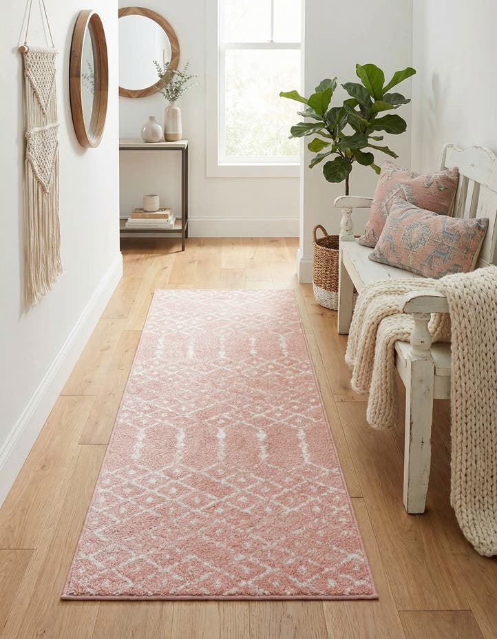 2' x 6' Paxon Trellis Runner Rug