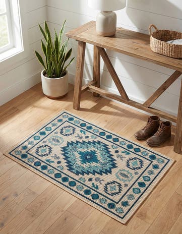 2' x 3' Easy-Clean Baja Indoor / Outdoor Rug