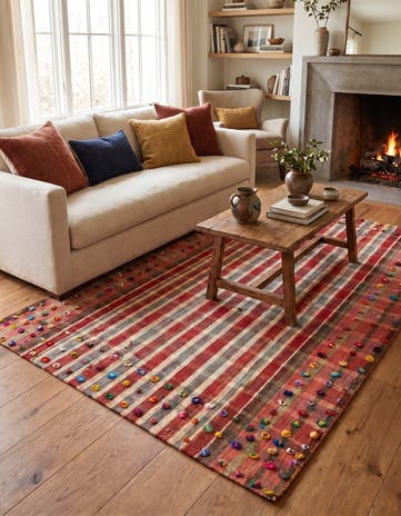 4' 9 x 6' 8 Jajim Rug