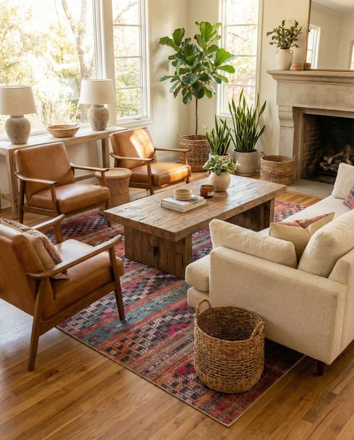 8' 4 x 12' Washable Timeless Rug