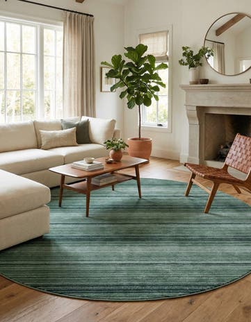 10' 2 x 10' 2 Gemstone Round Rug