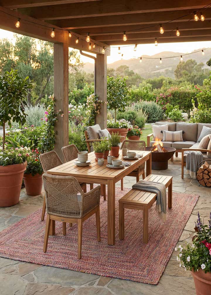 7' 10 x 10' Easy-Clean Eco Verse Washable Indoor / Outdoor Rug