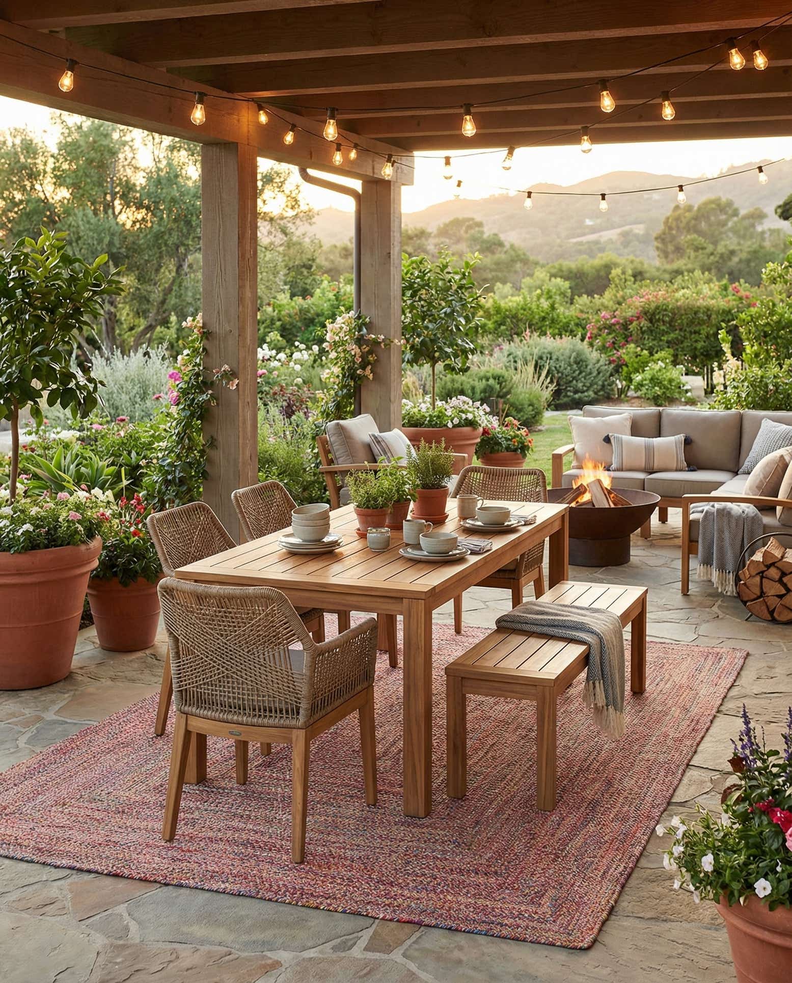 7' 10 x 10' Easy-Clean Eco Verse Washable Indoor / Outdoor Rug
