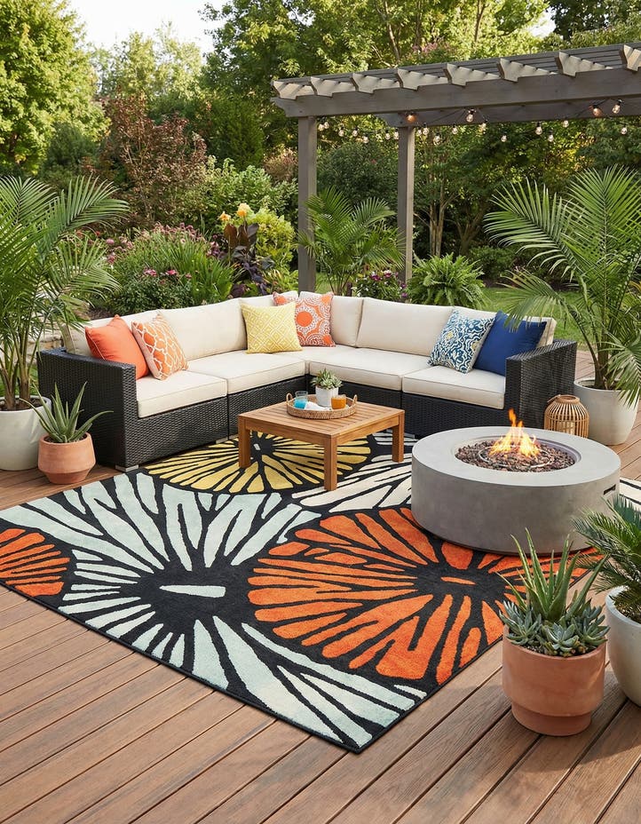 10' x 10' Easy-Clean Casablanca Indoor / Out...