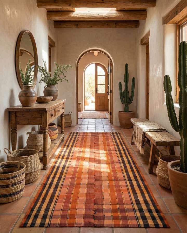 4' 7 x 8' 4 Jajim Runner Rug
