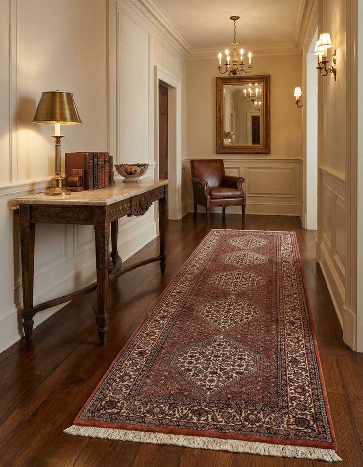 Detail image of 2' 9 x 9' 7 Bidjar Wool Runner Rug